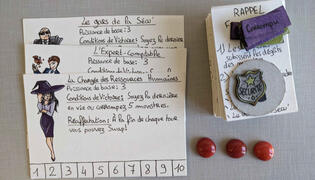 Deck-building Board Game